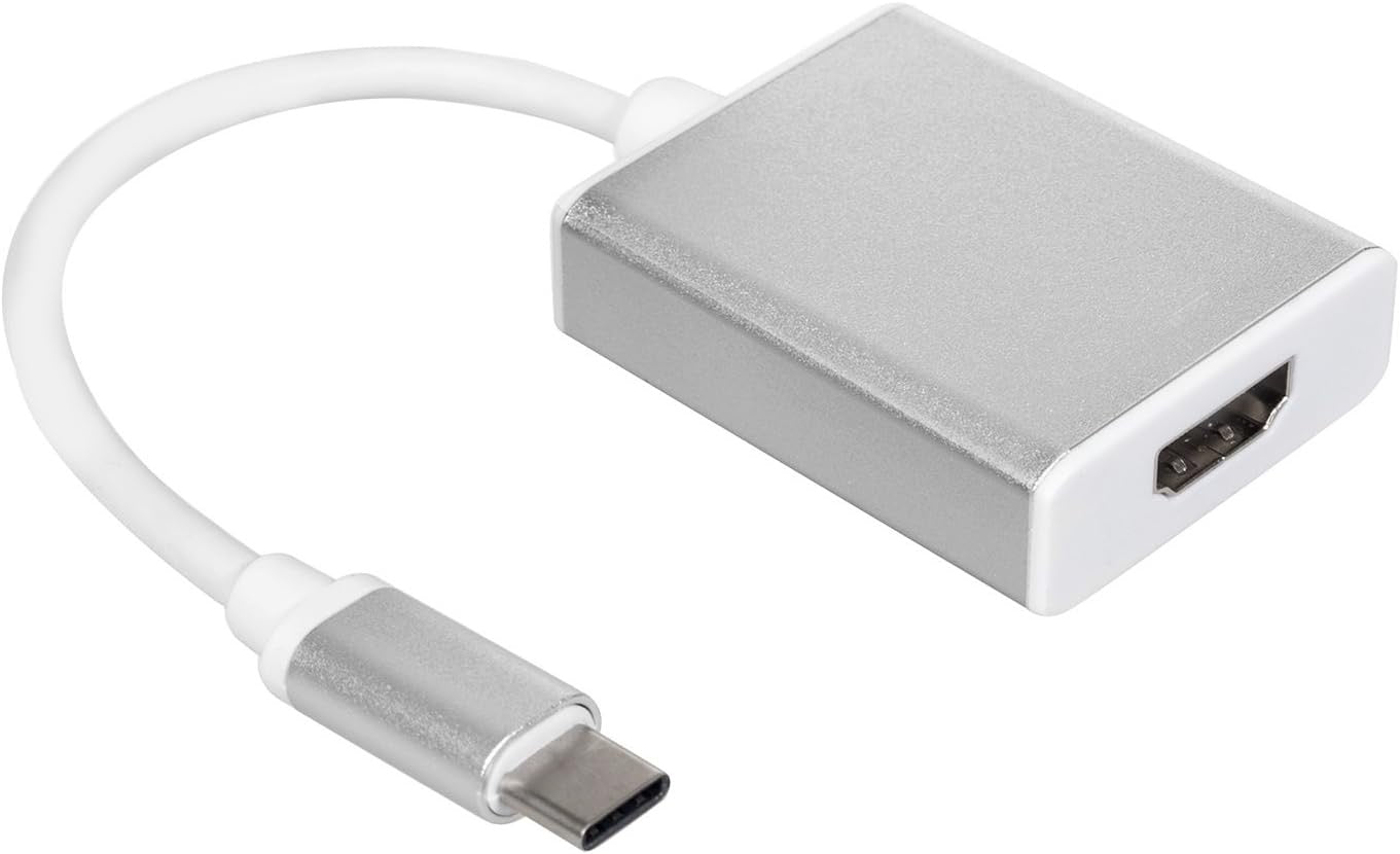 HDMI to Type-C Adapter – 4K UHD Video Converter for USB-C Displays