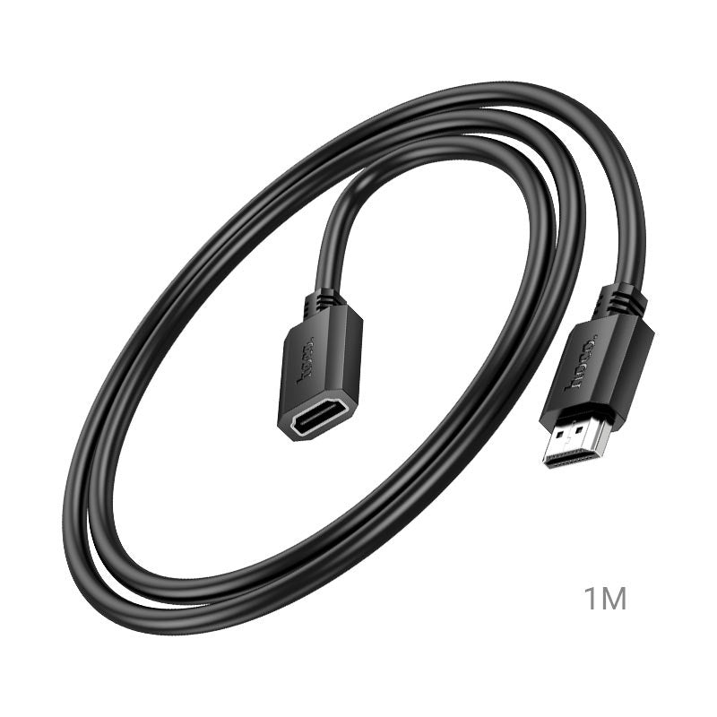 HDTC to HDTV Male-to-Female 1M Extension Cable – 4K 60Hz HD Video Support