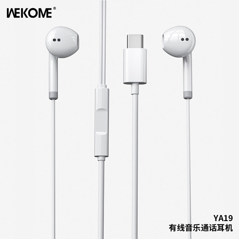 High-Quality USB-C Wired Earphones with Microphone