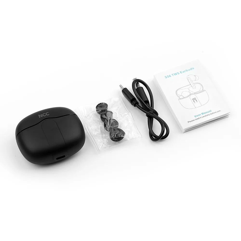 NCC TWS Earphones – Wireless Bluetooth 5.3, Noise Reduction, Extended Playtime
