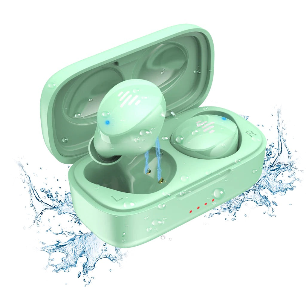 Wireless Bluetooth 5.3 Earbuds with IPX6 Waterproof & Touch Control – 8+12H Battery Life