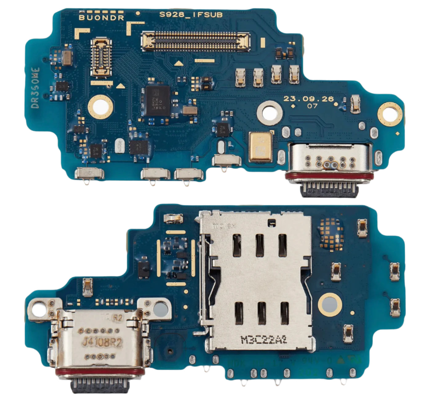 USB-C Charging Port Flex Cable – Compatible with Samsung S24 Ultra (SM-S928 Series)