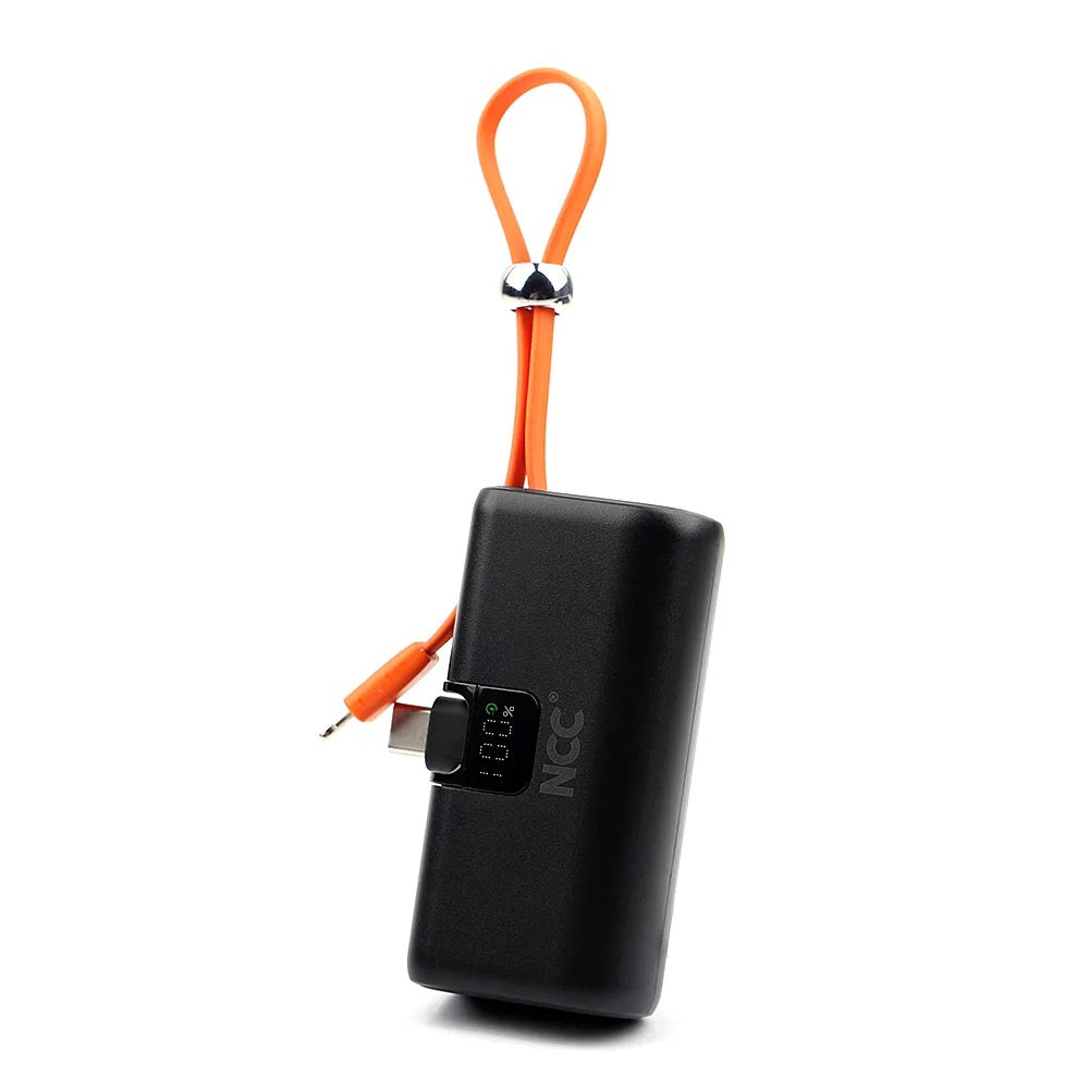 NCC 5000mAh Mini Capsule Power Bank – Ultra-Compact, Fast Charging, Travel Ready
