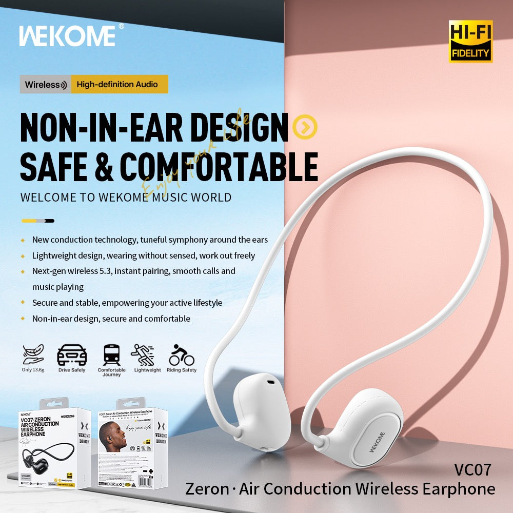 Zeron Air Conduction Wireless Earphone - High-Fidelity Audio