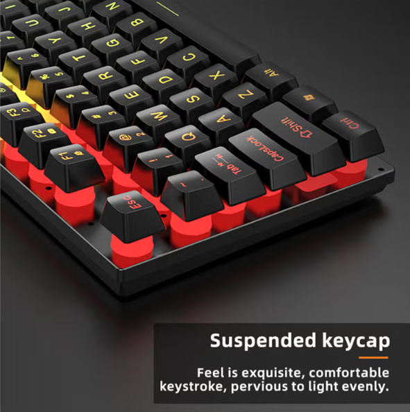 JERTECH Victory 4in1 Gaming Combo – Keyboard, Mouse, Mousepad, Headset | Complete RGB Setup