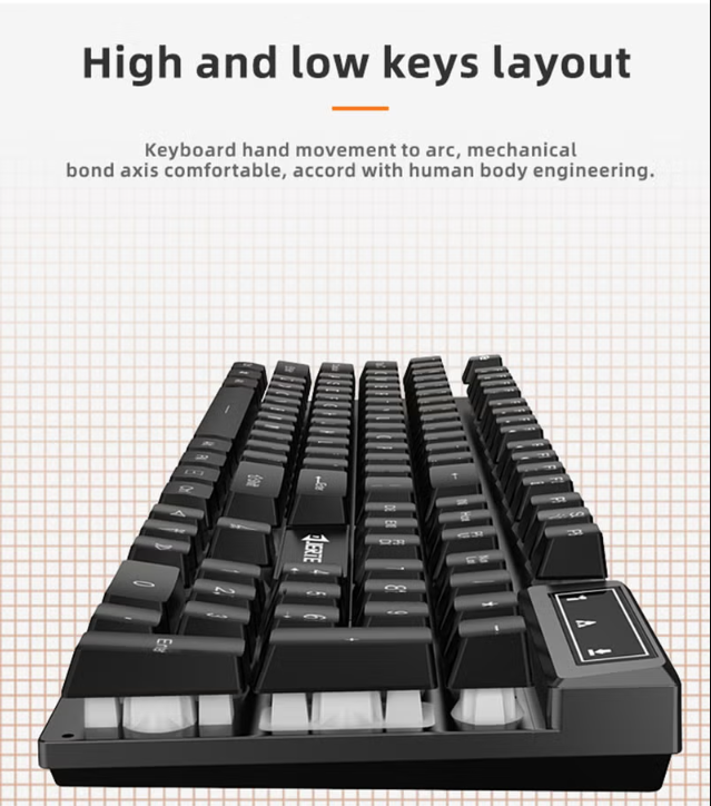 JERTECH Victory 4in1 Gaming Combo – Keyboard, Mouse, Mousepad, Headset | Complete RGB Setup