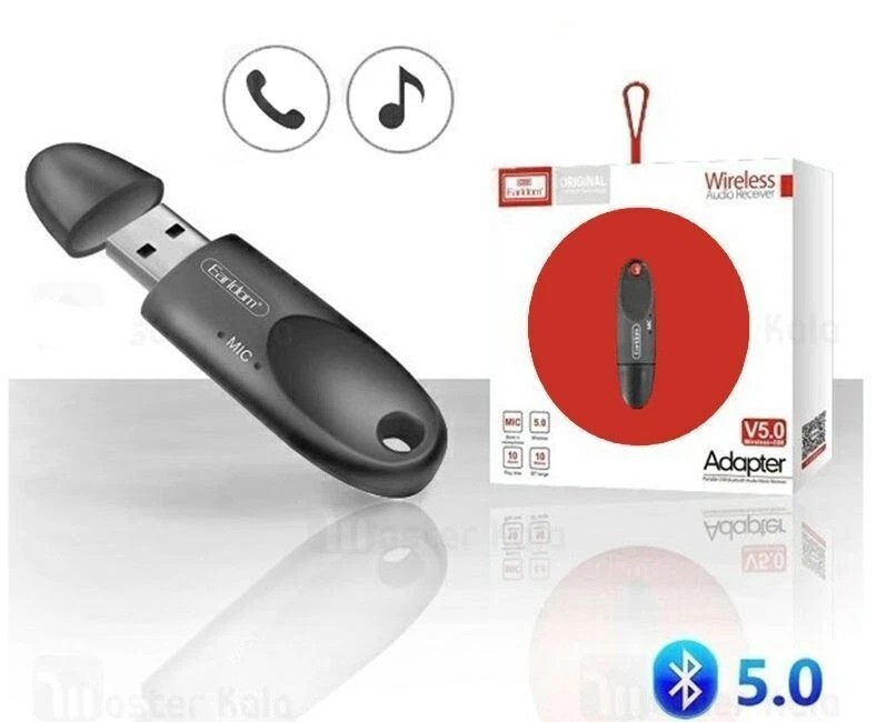 Bluetooth AUX Audio Receiver – Wireless Adapter for Car Stereo, Speakers & Headphones with 3.5mm Jack