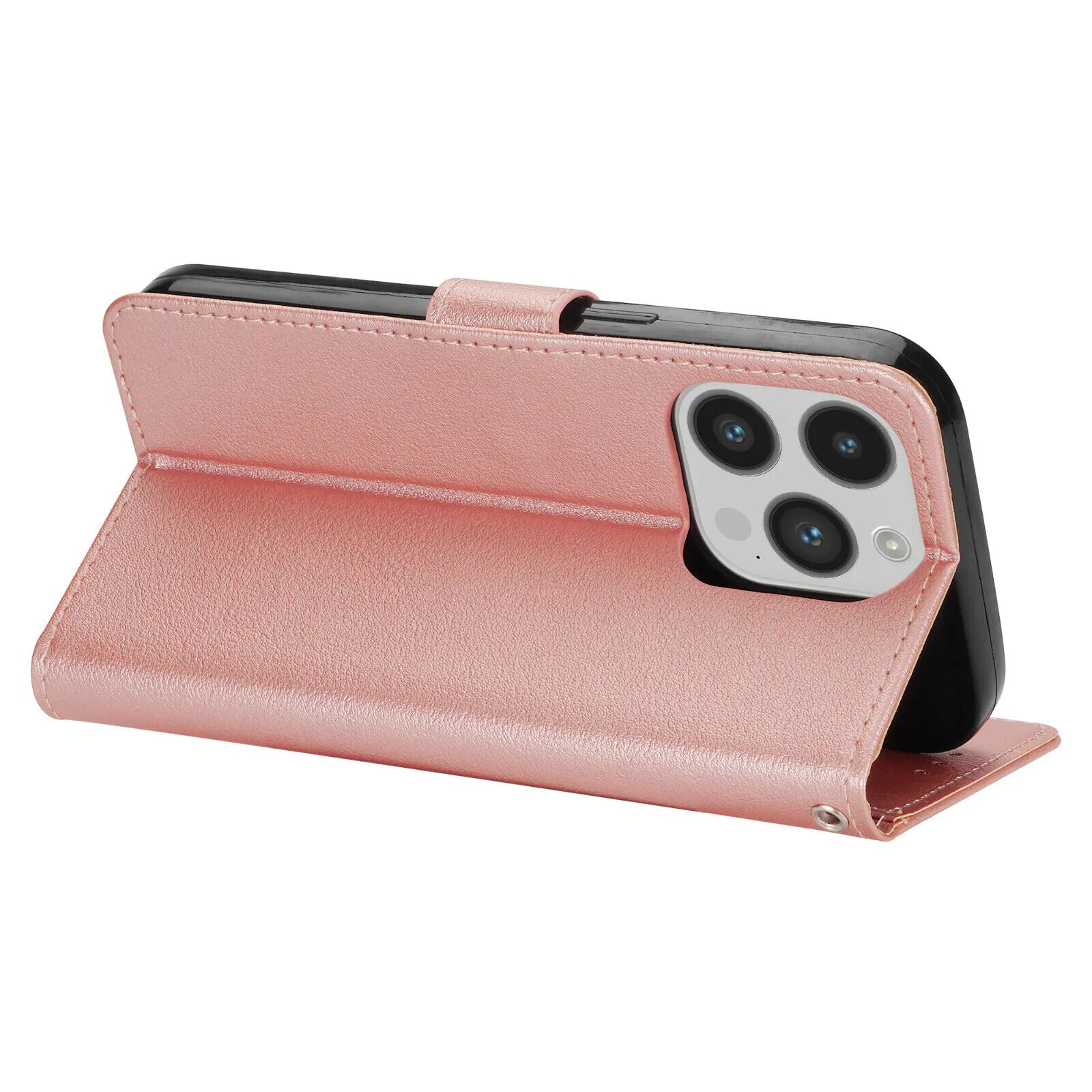 IPHONE 16 PRO FLIP COVER ROSE GOLF