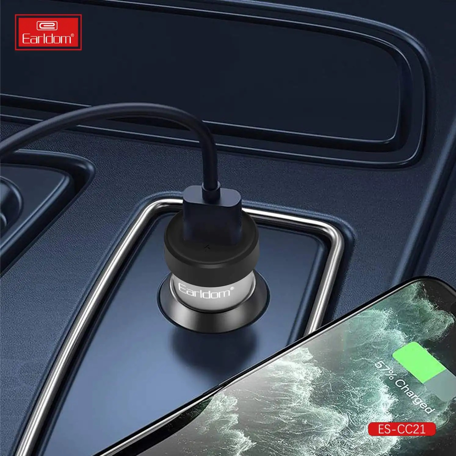 3.1A USB Fast Car Charger – Dual Port Quick Charge Adapter for All Vehicles | Compact 12V Power Adapter for Phones & Tablets