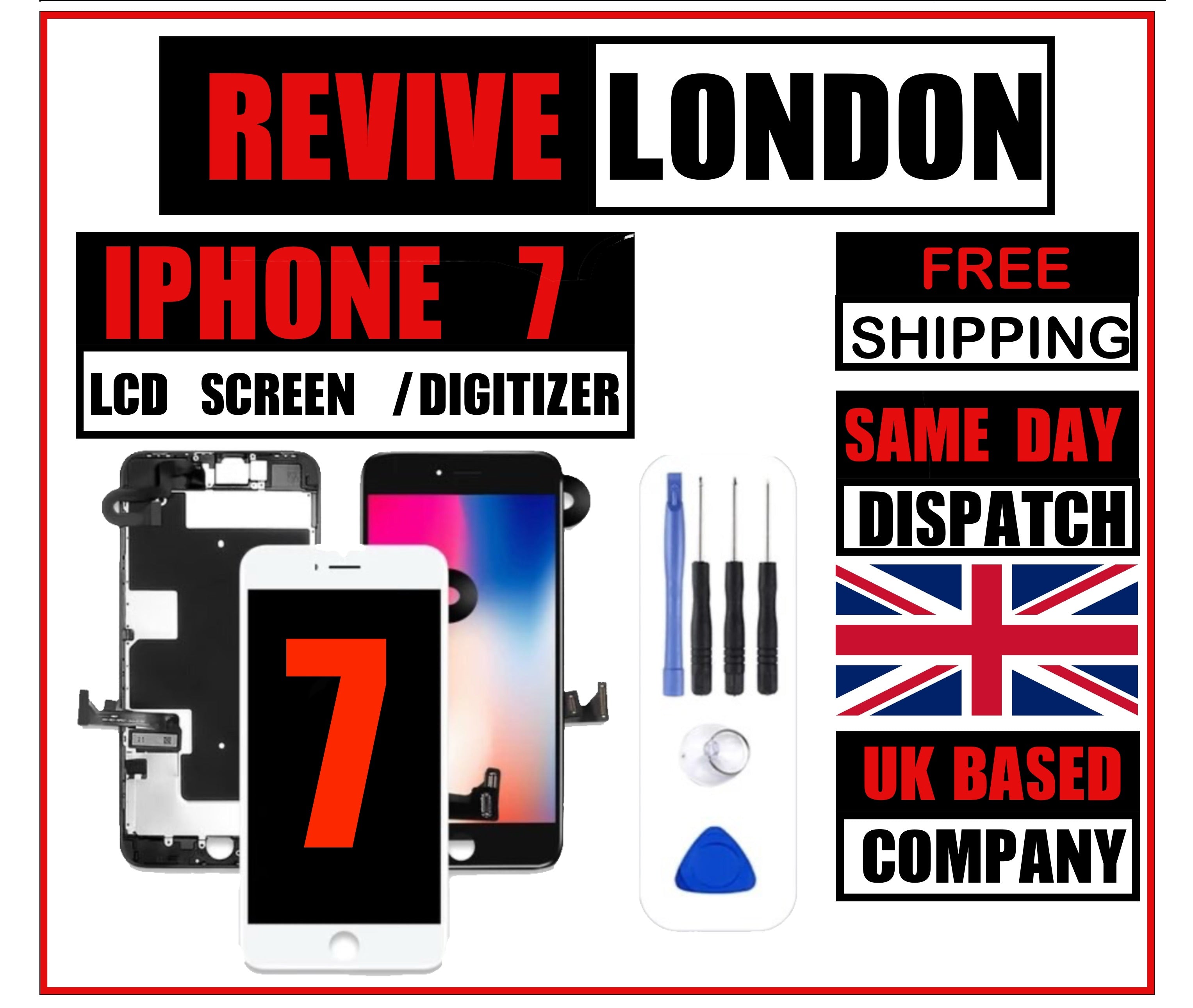 For iPhone 7 LCD Screen Replacement 3D Touch Digitizer Retina Display