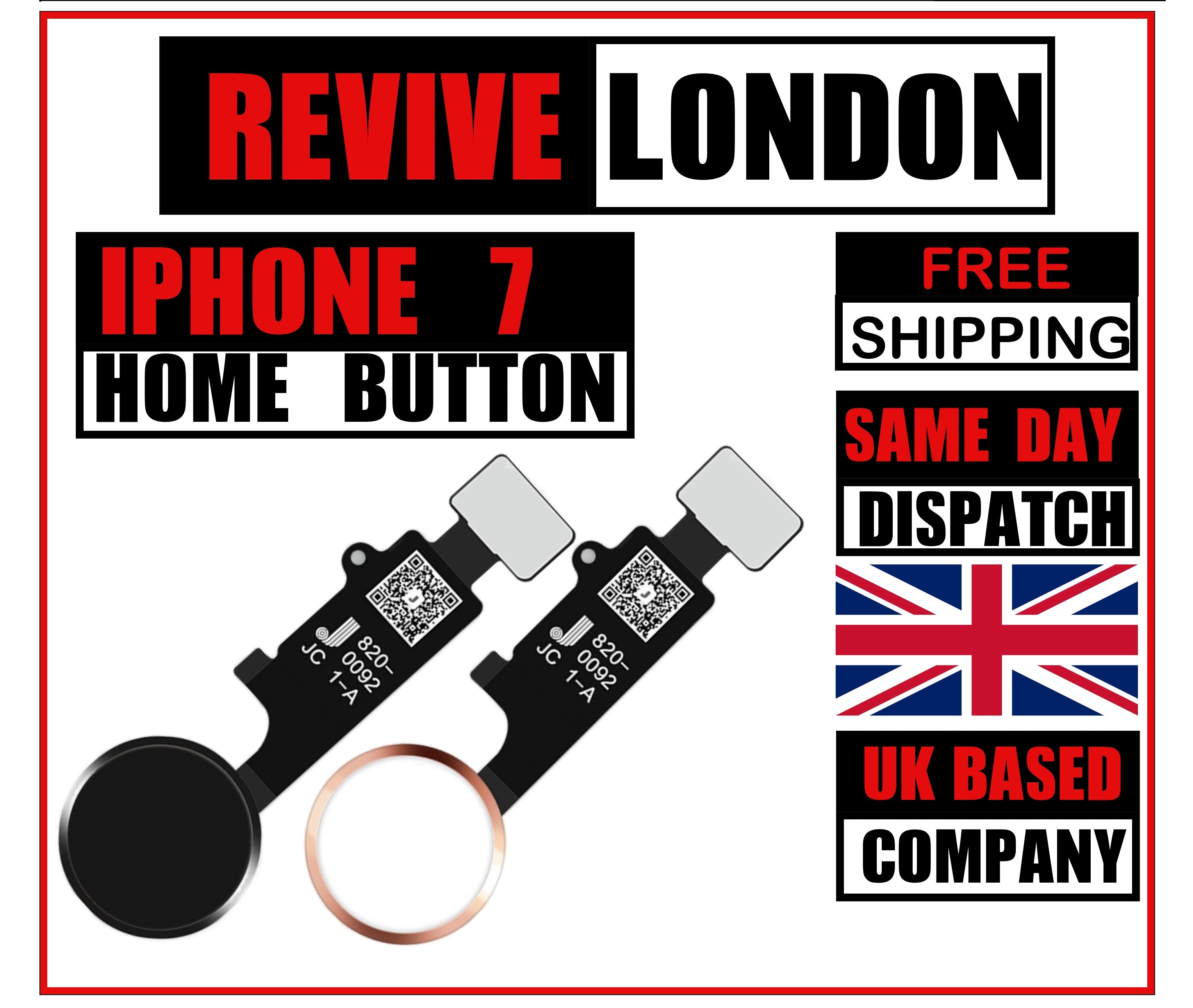 For Apple iPhone 7 Replacement Home Button