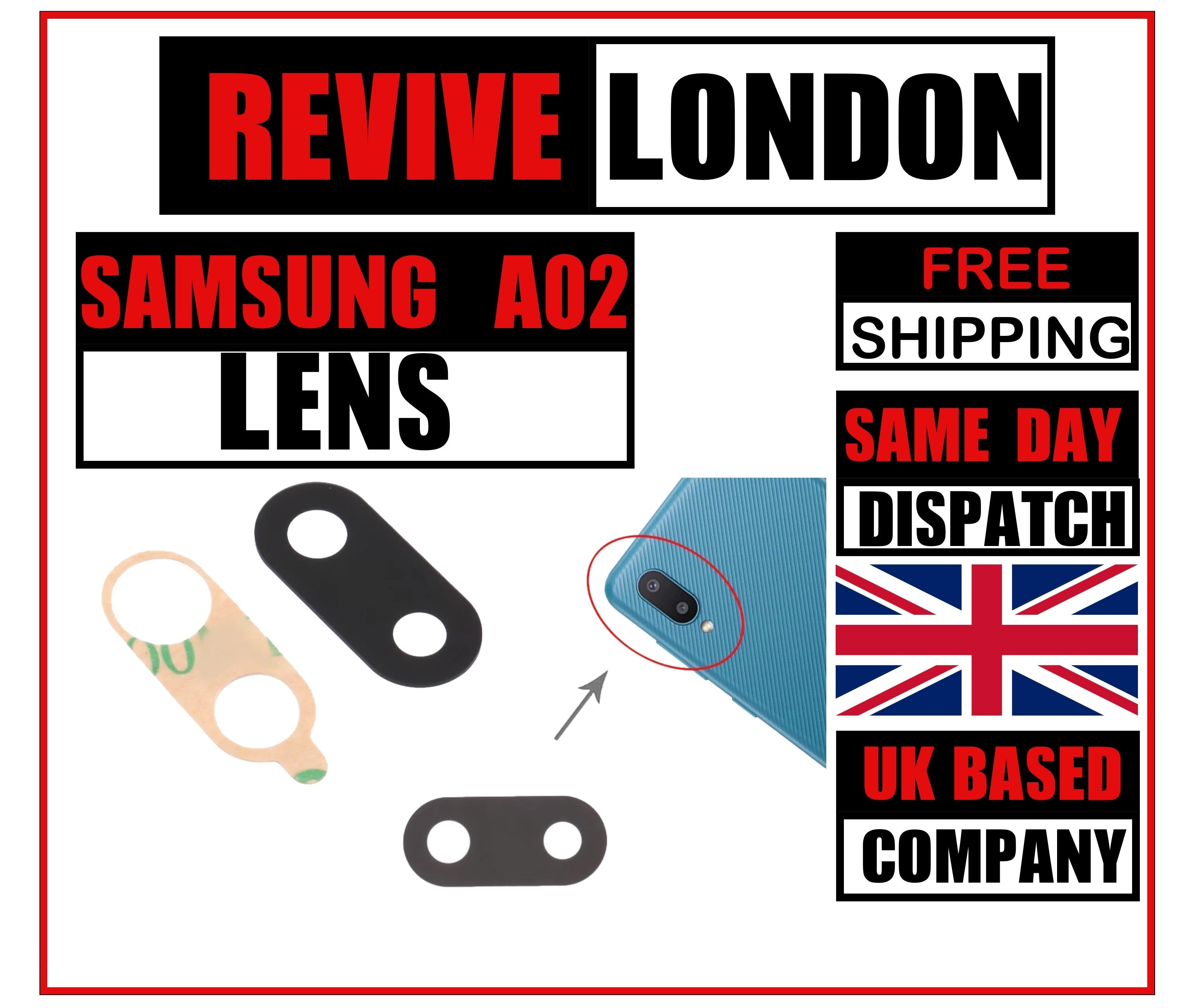 Back Camera Lens for Samsung Galaxy A02 SM-A022