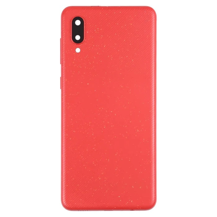 Battery Back Cover with Camera Lens Cover for Samsung Galaxy A02